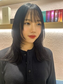 メルク ユニ(merc.uni) 顔周りレイヤースタイル11.19小顔