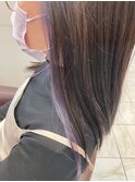 髪質改善/顔周りレイヤーカット/グレージュ[千葉/千葉駅]