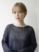 キビト(kibito) ミルクティーベージュホワイトベージュ新宿若松河田20代30代40代
