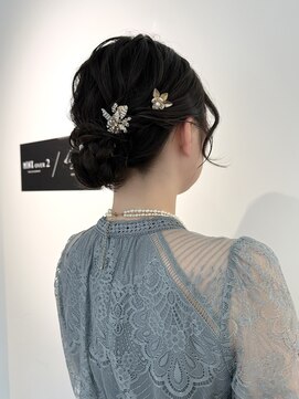 ミンクスオーバー(MINX OVER) 【ヘアセット】ふわふわ×シニヨン(東京駅)
