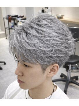 アイトーキョーシエル 横浜(AI TOKYO Ciel) メンズカラー/シルバーアッシュ/ブリーチ&ダブルカラー