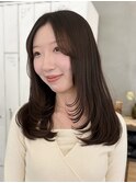 【春スタイル】 抜け感たっぷりレイヤーカット