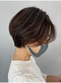 癖を活かした 大人ショート