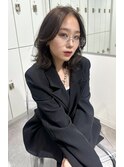 韓国ヘアボブレイヤー髪質改善暗髪SAYAKA