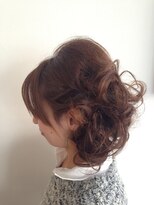 フェリシータ 緑地公園店(felicita)&nbsp;無造作ほつれ♪ナチュラルカール大人かわいいフェアリーアレンジ