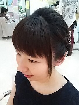 パーソンズ 本八幡店(PAR SON'Z) 編み込みアップ