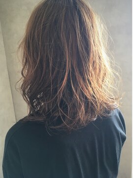 クロックレス (CLOCKLESS) アンニュイウェーブ　×　オレンジベージュ