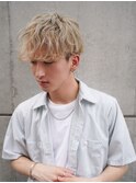 シアーブロンド×波ウェーブマッシュ　4