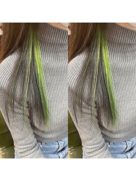 ヘアーサロン リバース(Hair Salon Rebirth) 【防府/Rebirth】ネオングリーン