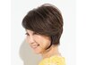 【２回目限定◆平日9時～17時】50歳以上の女性カット+リタッチ￥6,980