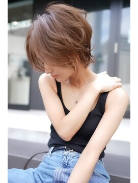 ギークス(GEEKS) 【GEEKS渋谷】ハンサムショート/ボブウルフ/小顔/イルミナカラー