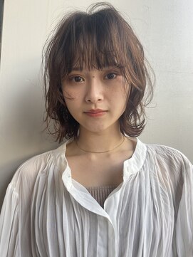 ブラウヘアアンドケア(care) くびれラフミディアム