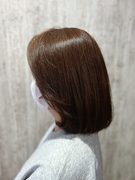 テトテ 門戸厄神店(tetote) 【tetote村山サロンスタイル】センターパートボブ