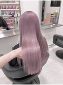 n7_ピンクラベンダー ブリーチ2回~/渋谷/ハイトーン/韓国ヘア