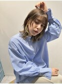 モードヘアロング×美髪【髪質改善/縮毛矯正】