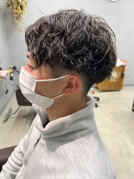 リット×ベリエ(Lit.×belier) 波巻きスパイラルツイストスパイラルパーママッシュメンズヘア