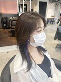 【Lee大阪店】顔まわりレイヤー×ラベンダー/新出