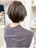 福山市美容室Caary人気ショートショートボブフレンチカジュアル