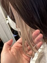 エニィ 池袋西口(Any)&nbsp;黒髪/グレーベージュ/レイヤーロング/前髪パーマ