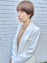 フェンヘアーアイス 中目黒(Fen.hair ici)&nbsp;大人かわいいダブルカラーマッシュショート