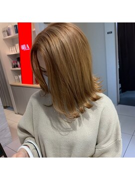 アース 大分セントポルタ店(HAIR&MAKE EARTH) 透明感カラー×シークレットハイライト