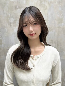 クイーン バイ ノイズ 西院(QUEEN by noism) 韓国風レイヤースタイル