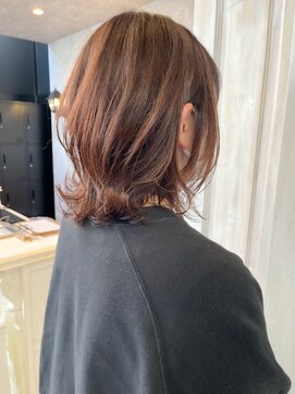 キャアリー(Caary) 福山人気レイヤーカットまろみベージュブリーチなし10代20代30代