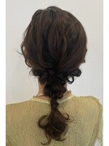 ヘアセットサロン サロンエイミー(salon aemii)&nbsp;編み下ろしヘアセット