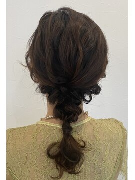 ヘアセットサロン サロンエイミー(salon aemii) 編み下ろしヘアセット