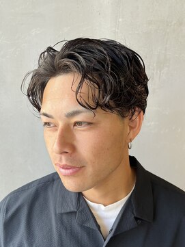 フランクスバーバーリザーブ 人形町店(FRANK’S BARBER RESERVE) メンズパーマ/センターパート/人形町　y