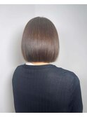 切りっぱなしボブ