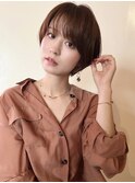 *滝田*20代30代40代大人かわいい小顔ショートカットボブ似合わせ