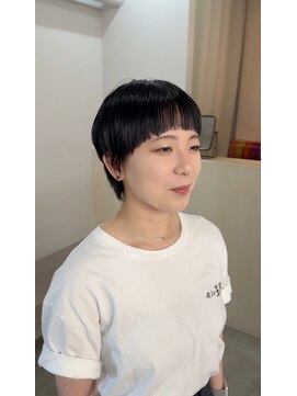 フルールデリズ(fleur de lis) マッシュショート×黒髪