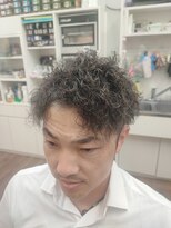 トリイ(TORII)&nbsp;2ブロックショート・ツイスト波巻きMIXパーマ