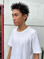 アイズ 海老名(AIZU)&nbsp;スパイキーショート メンズショート 眉毛 短髪 モヒカン