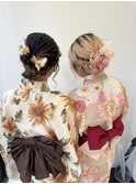 浴衣ヘアセット