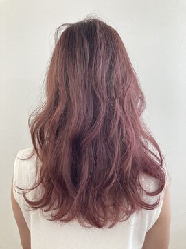 シアー(sheer) 《sheer/氏家》#ピンクパープル#髪質改善#カラー#セミロング