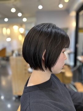 アバーブ ギンザ(Above Ginza) 20代30代40代50代◎黒髪/シンプル/ショートボブ