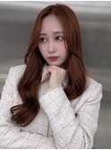 韓国ヘア/ブリーチ/暖色カラー/ワンホン【レイヤー/渋谷】