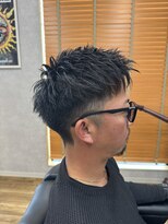 バーバーエイオーエイト(Barber 808) アップバング