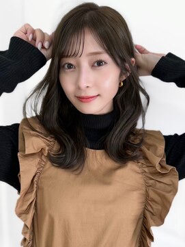 レイリー 原宿 表参道(Rayreee) 【F】大人かわいい似合わせ小顔カットくすみベージュカラー