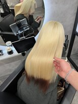 アイ(_i)&nbsp;ブリーチ2回～3回必須！！ブロンドヘアー