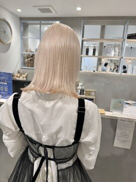 ロテ 名古屋 名駅店(Lote.) ブリーチカラー/ハイトーンカラー/髪質改善/名古屋/栄/名駅