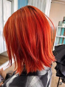 コクア ヘアーデザイン(kokua hair design) バヤリースファンタオレンジ