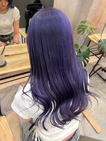 ヘイリー(HAILEY)&nbsp;ブリーチ2回/ハイトーン紫/エフェクトブリーチ