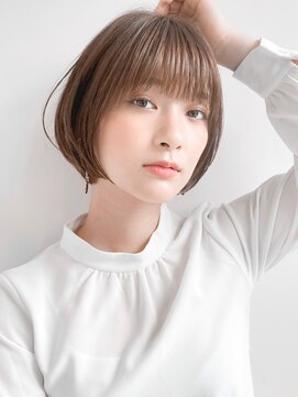 ネイロ 錦糸町(NeiRo) ★前下がりハンサムショートボブパーマ30代40代50代白髪ぼかし