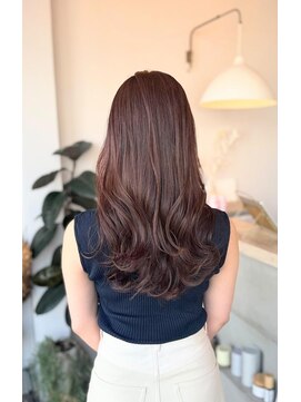 シーソー(SEA SAW) ロングヘアカラー/ピンクベージュ