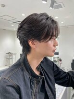 ノーム(NORME)&nbsp;韓国風センターパート/ウルフヘア/韓国メンズヘア/20代30代