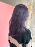 個性派さん必見♪透け感バイオレット