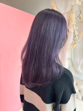 ユルフ(yulf) 個性派さん必見♪透け感バイオレット